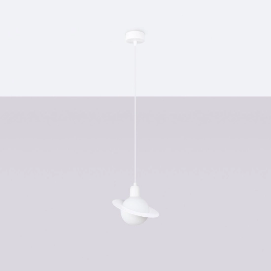 Lampa wisząca HYPERION 1 biały SL.1356 SOLLUX LIGHTING