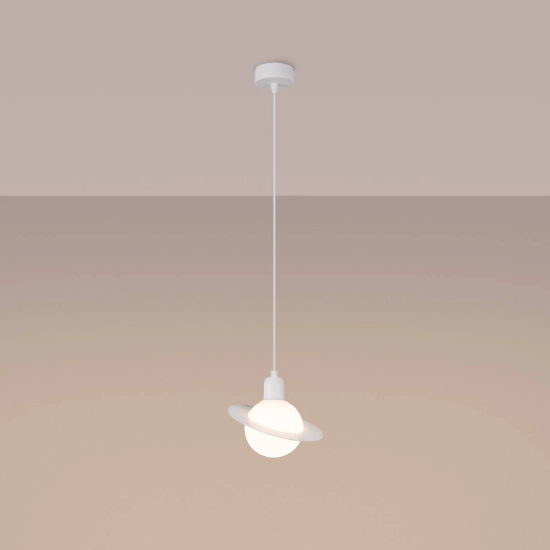 Lampa wisząca HYPERION 1 biały SL.1356 SOLLUX LIGHTING