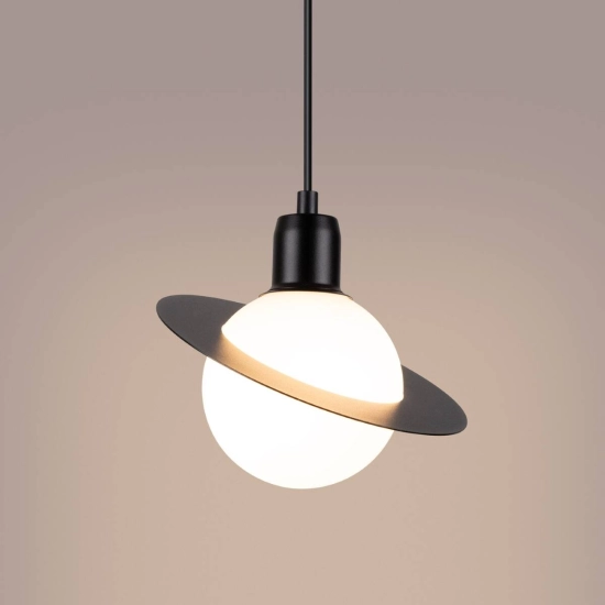 Lampa wisząca HYPERION 1 czarny SL.1358 SOLLUX LIGHTING
