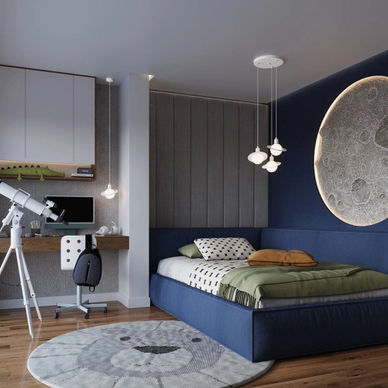 Lampa wisząca HYPERION 3P biały SL.1357 SOLLUX LIGHTING