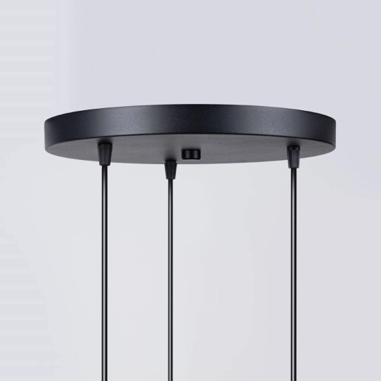 Lampa wisząca HYPERION 3P czarny SL.1359 SOLLUX LIGHTING