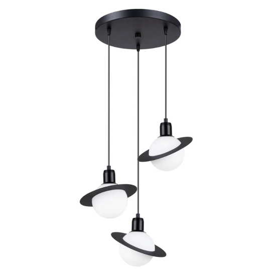 Lampa wisząca HYPERION 3P czarny SL.1359 SOLLUX LIGHTING