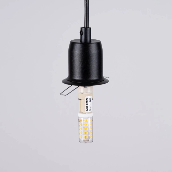 Lampa wisząca HYPERION 3P czarny SL.1359 SOLLUX LIGHTING