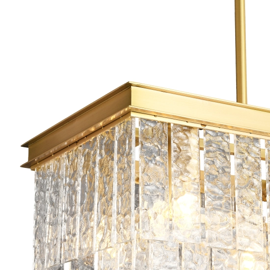 Lampa wisząca ICELAND mosiądz 100 cm ST-6308-10C Step into design