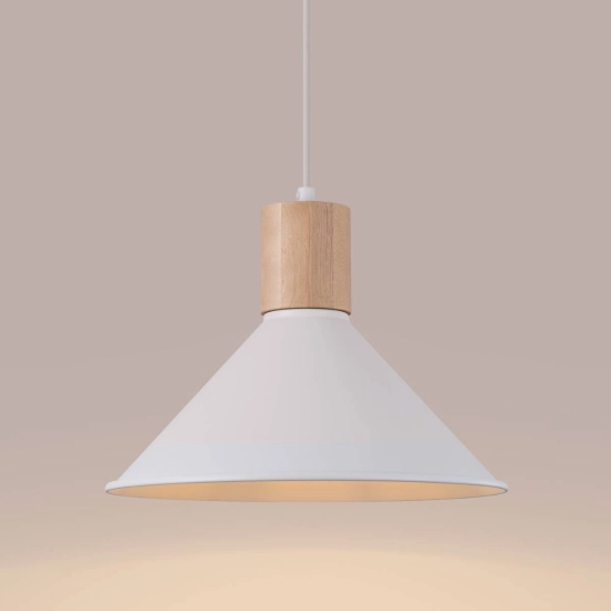 Lampa wisząca JAGA biała SL.1319 SOLLUX LIGHTING
