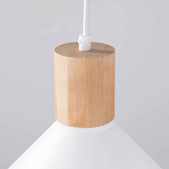 Lampa wisząca JAGA biała SL.1319 SOLLUX LIGHTING