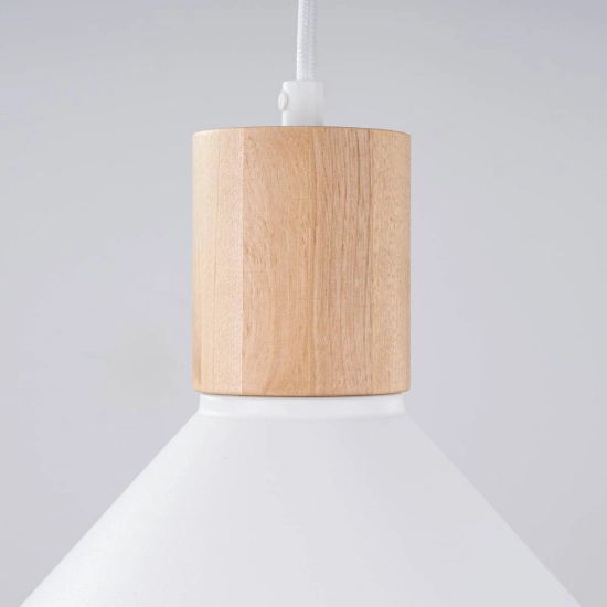 Lampa wisząca JAGA biała SL.1319 SOLLUX LIGHTING