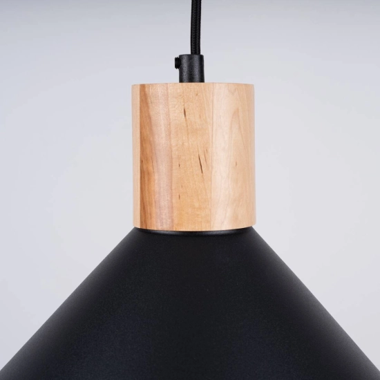 Lampa wisząca JAGA czarna SL.1320 SOLLUX LIGHTING