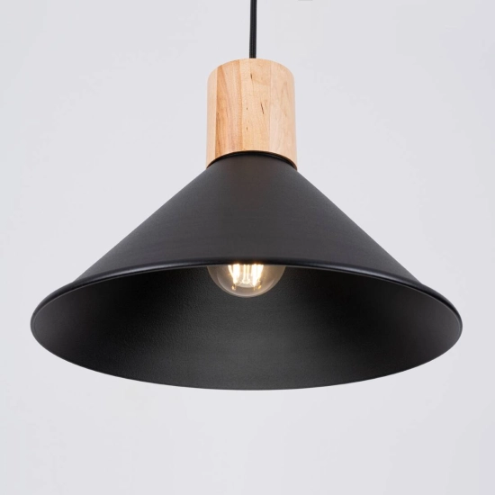 Lampa wisząca JAGA czarna SL.1320 SOLLUX LIGHTING