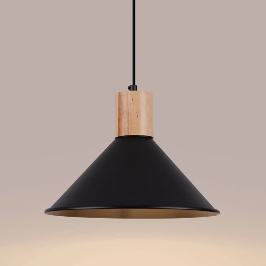 Lampa wisząca JAGA czarna SL.1320 SOLLUX LIGHTING