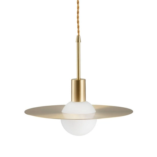 Lampa wisząca JUPITER złota 30 cm ST-1737M Step into design