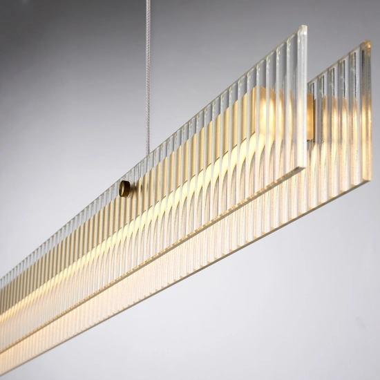 Lampa wisząca LONGIN-120 LED złoty 120 cm ST-10538P-L120 Step into design