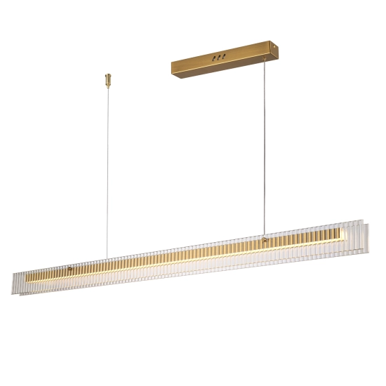 Lampa wisząca LONGIN-120 LED złoty 120 cm ST-10538P-L120 Step into design