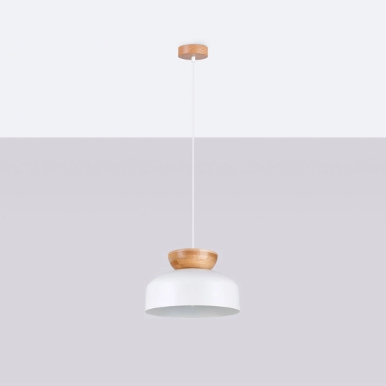 Lampa wisząca MARION biała SL.1350 SOLLUX LIGHTING