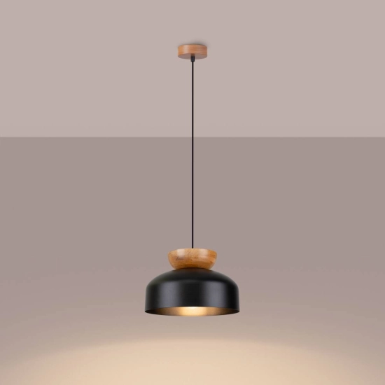 Lampa wisząca MARION czarna SL.1351 SOLLUX LIGHTING