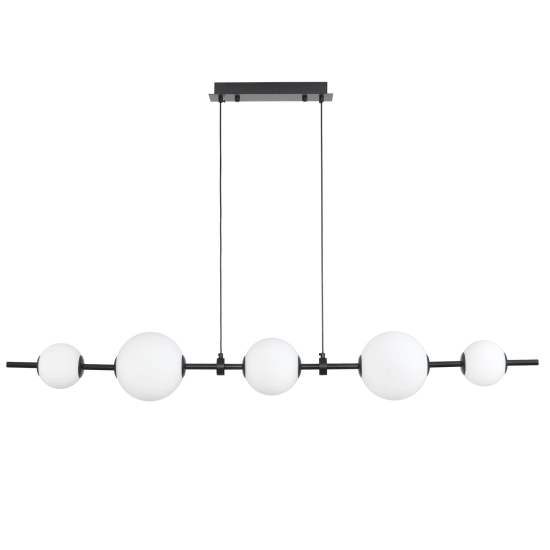 Lampa wisząca MILA czarna 140 cm ST-CP241222-5L Step into Design