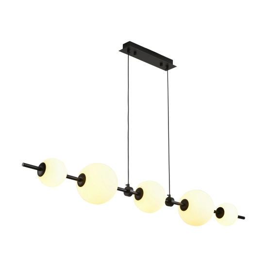 Lampa wisząca MILA czarna 140 cm ST-CP241222-5L Step into Design