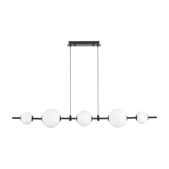Lampa wisząca MILA czarna 140 cm ST-CP241222-5L Step into Design