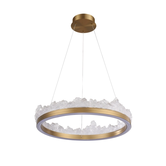 Lampa wisząca MONTANA LED złota 60 cm ST-6490P/1 Step into design