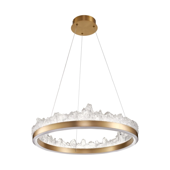 Lampa wisząca MONTANA LED złota 60 cm ST-6490P/1 Step into design