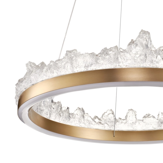 Lampa wisząca MONTANA LED złota 60 cm ST-6490P/1 Step into design