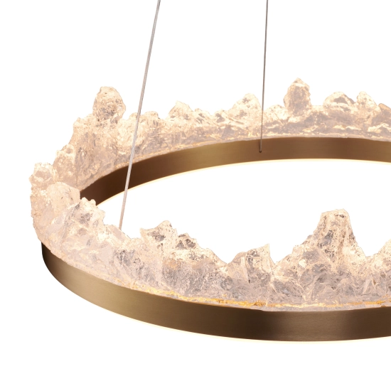 Lampa wisząca MONTANA LED złota 60 cm ST-6490P/1 Step into design