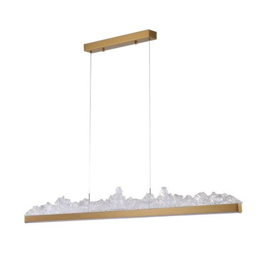 Lampa wisząca MONTANA LONG LED złota 125 cm ST-6490P/L Step into design