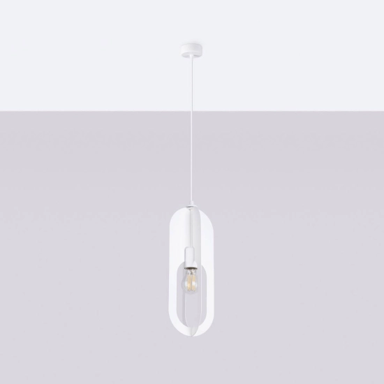 Lampa wisząca NICUS 1 biała SL.1360 SOLLUX LIGHTING