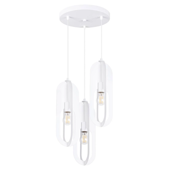 Lampa wisząca NICUS 3P biała SL.1361 SOLLUX LIGHTING