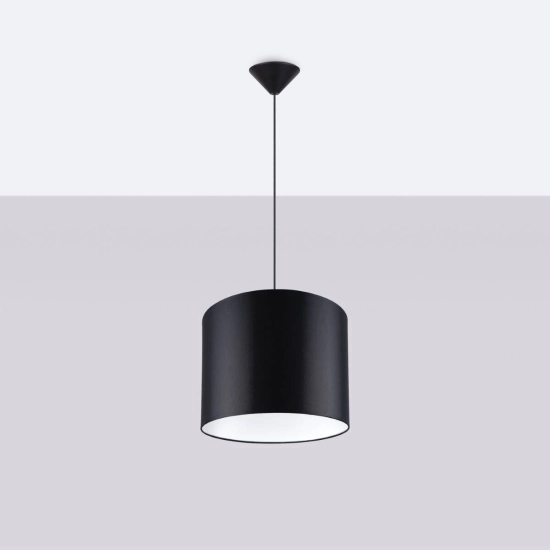 Lampa wisząca NOVA 30 czarna SL.1405 SOLLUX LIGHTING