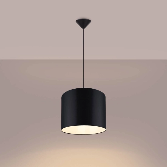 Lampa wisząca NOVA 30 czarna SL.1405 SOLLUX LIGHTING