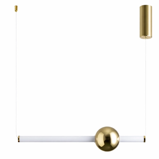 Lampa wisząca O-LINE 63 - LED, 63 cm, złoty połysk ST-1688S miror gold Step into Design