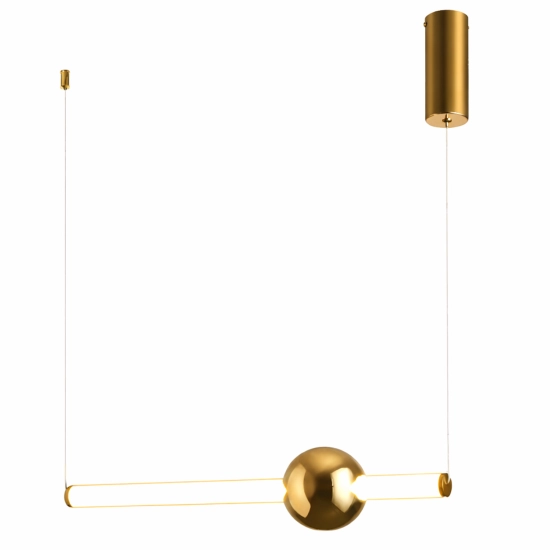 Lampa wisząca O-LINE 63 - LED, 63 cm, złoty połysk ST-1688S miror gold Step into Design