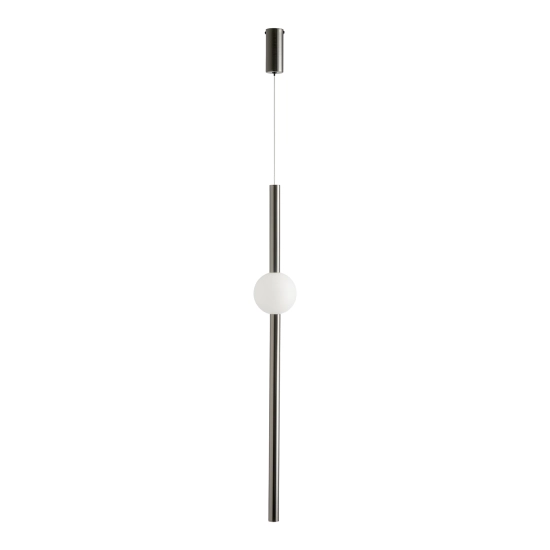 Lampa wisząca O-LINE LED 63 cm czarna ST-1689S-BK Step into design