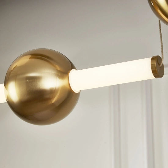 Lampa wisząca O-LINE S-4 LED mosiądz 79 cm ST-1691S-4 Step into design