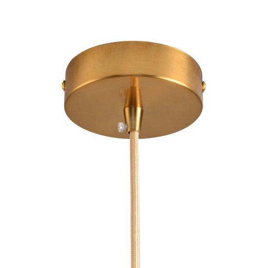 Lampa wisząca ORBITA biało złota 25 cm DP0067-250 Step into design