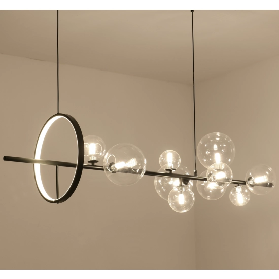 Lampa wisząca ORION LONG-120 czarna 120 cm MP0084-L1200 Step into design