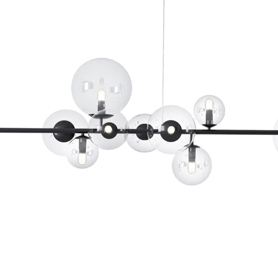 Lampa wisząca ORION LONG-120 czarna 120 cm MP0084-L1200 Step into design