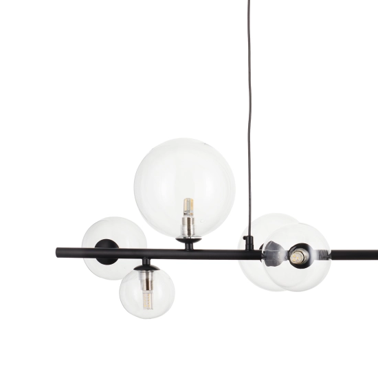 Lampa wisząca ORION LONG-90 czarna 90 cm MP0084-L900 Step into design