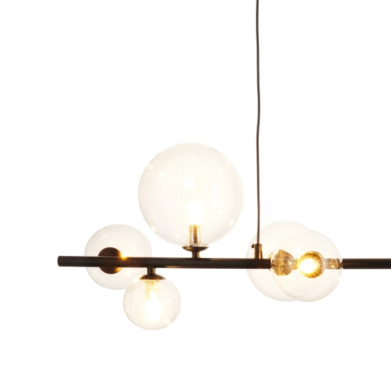 Lampa wisząca ORION LONG-90 czarna 90 cm MP0084-L900 Step into design