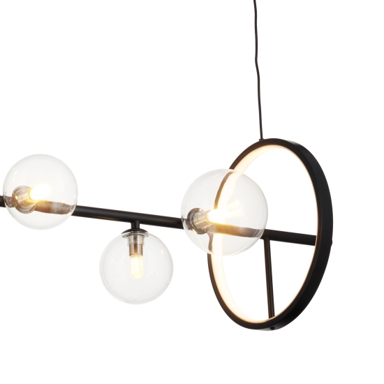 Lampa wisząca ORION LONG-90 czarna 90 cm MP0084-L900 Step into design