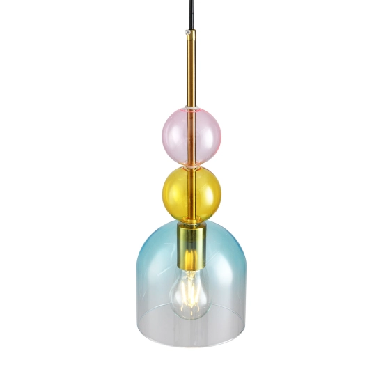 Lampa wisząca PASTELLO BLUE kolorowa 15 cm ST-DN345A Step into Design