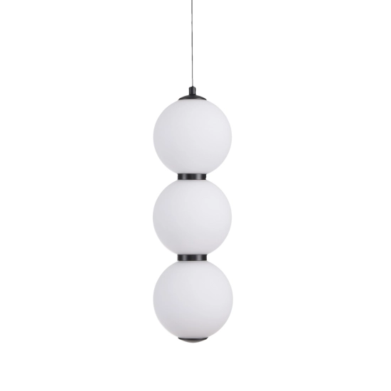 Lampa wisząca PERLA LED czarna 12 cm ST-CP231222-3L black Step into Design