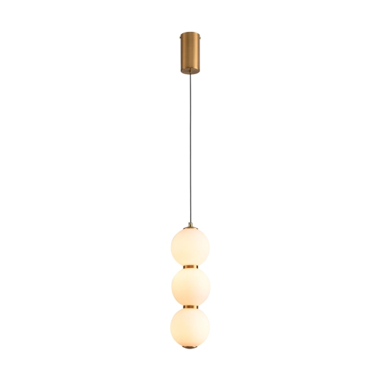 Lampa wisząca PERLA LED złota 12 cm ST-CP231222-3L gold Step into Design