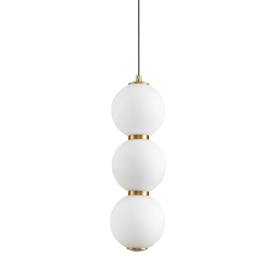 Lampa wisząca PERLA LED złota 12 cm ST-CP231222-3L gold Step into Design