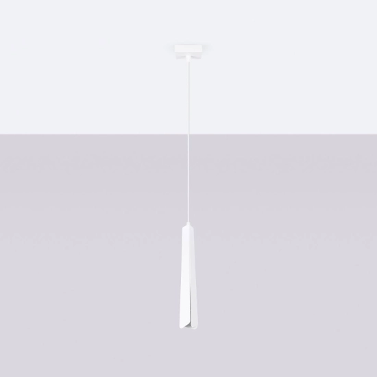Lampa wisząca PRYSM 1 biała SL.1397 SOLLUX LIGHTING