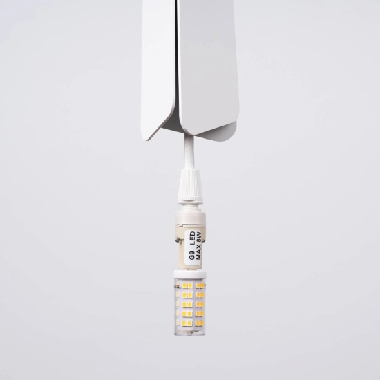 Lampa wisząca PRYSM 1 biała SL.1397 SOLLUX LIGHTING
