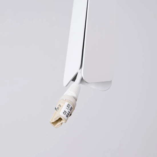 Lampa wisząca PRYSM 1 biała SL.1397 SOLLUX LIGHTING