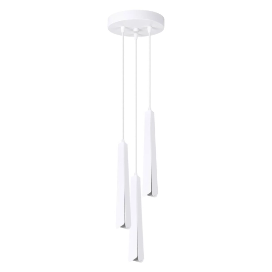 Lampa wisząca PRYSM 3P biała SL.1398 SOLLUX LIGHTING