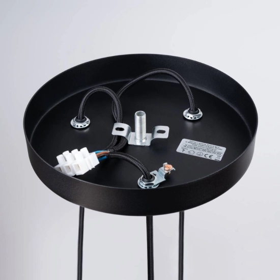 Lampa wisząca PRYSM 3P czarna SL.1401 SOLLUX LIGHTING
